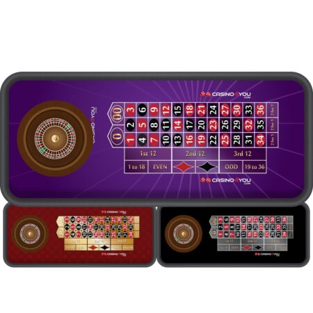 Custom Roulette Layouts - Pick Your Colors, Patterns, Logo Placements, And More