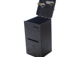 Casino Table Drop Box And Bracket Side Open