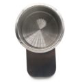 Drink Cup Holder Stainless Steel Slide Under Top View