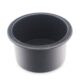 Jumbo Black Plastic Drink Cup Holder For Gaming Tables