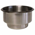 Drink Cup Holder - Dual Size Stainless Steel