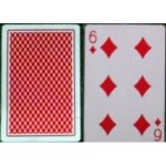 Plastic Playing Cards - Bridge Size - Red Back
