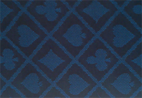 Suite Poker Cloth Two Tone Blue