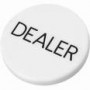 Angled View Of A 2 Inch Dealer Button