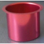 Aluminum Drink Cup Holder - Red