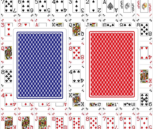 PLAYING CARDS NEW PROFESSIONAL PLASTIC COATED POKER SIZE CARDBOARD Laminated 