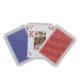 Plastic Playing Cards Jumbo Peek Face Blue And Red Backs And King
