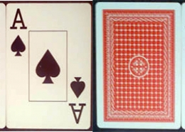 100% plastic playing cards