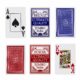 Plastic Casino Playing Cards - Red And Blue - Bridge And Poker Size