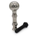 Roulette Finial Silver Ball With Bolt