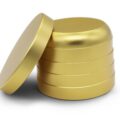 Pai Gow Cup Gold Lid Propped
