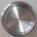 cup holder shallow stainless steel