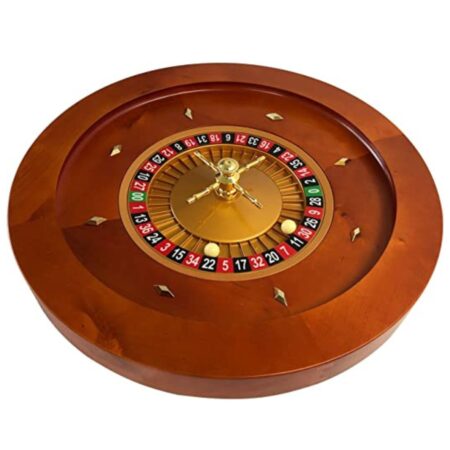 20 Inch Wood Roulette Wheel