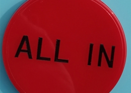 2" All in button