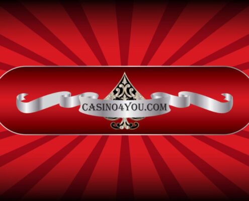 Custom Poker Casino Layout In Red And Black From Casino4You
