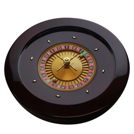 22 Inch High Gloss Wood Roulette Wheel